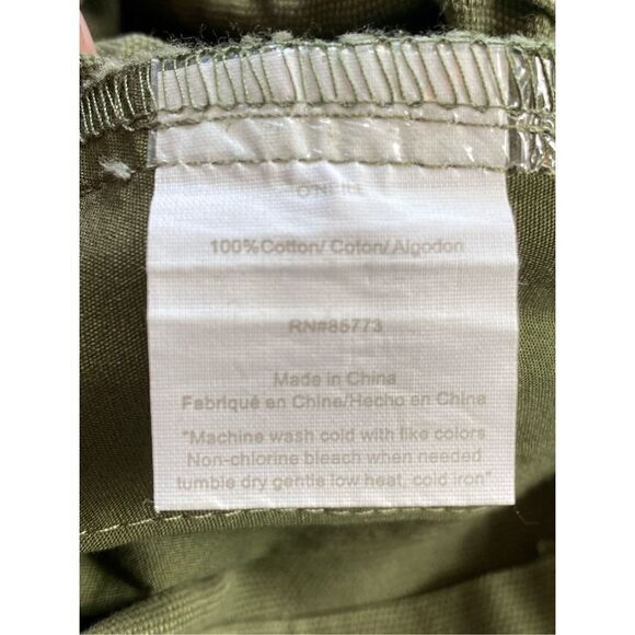 O’NEILL WOMEN’S SMALL CURTIS PANTS IN ARMY GREEN - Picture 8 of 12
